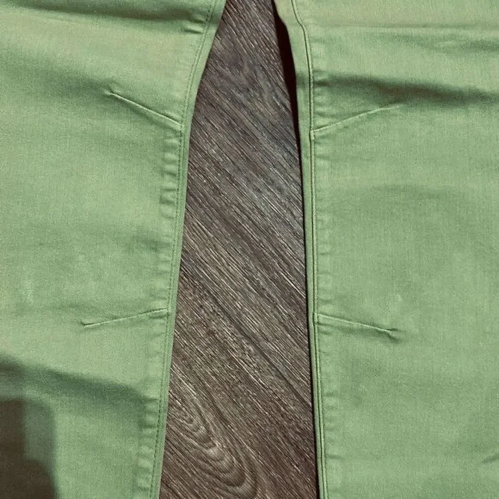 Mavi karlina green mid rise skinny jeans punk twill earthy‎